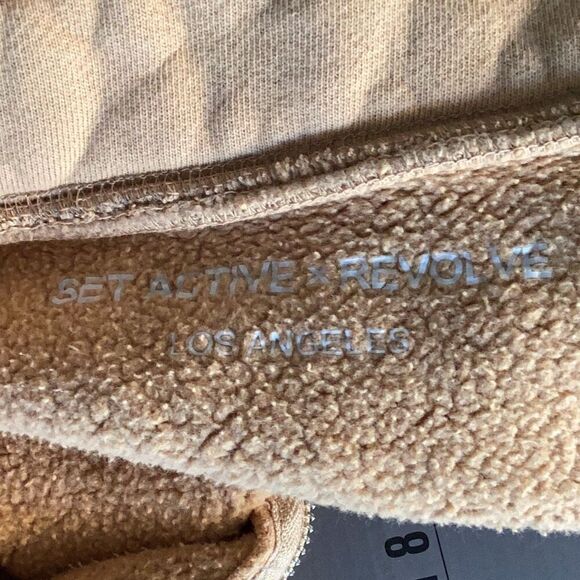 Set Active X Revolve 1/2 Zip Sweatshirt Women’s Small Pampas - Picture 8 of 9